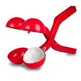 Snow Play Schneeballzange Duo 38cm rot Spiel