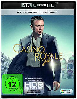 James Bond 007 - Casino Royale Blu-ray UHD 4K + Blu-ray