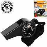 Corvus A400205 - Kids at work: Trillerpfeife mit Kompass und Thermometer Spiel