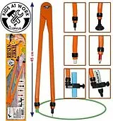 Riesenzirkel orange Spiel