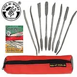 Corvus A600136 - Kids-at-Work, Raspelset mit Textil-Tasche, inkl. 8 Doppel-Raspeln Spiel