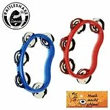 Tamburin mini, rot/blau Spiel