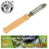 Corvus A600390 - Schnitzschäler, Schnitzen für Anfänger, Schnitzmesser Spiel