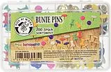 Corvus 600535 - Bunte Pins für Pinwand, Pinbox 200 Stück Spiel