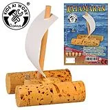 Corvus A600595 - Kids-at-Work, Katamaran, Bausatz mit Naturkorken, Bastelset Spiel