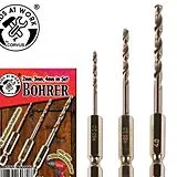 Corvus A600680 - Bohrer-Set, 2, 3 und 4 mm, Kids at Work Spiel