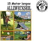 Corvus A750135 - Kids at work: Allzweckseil-Set, Garten Seil, 15m lang, 8mm stark, sortiert Spiel