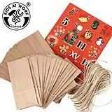 Corvus Kids at Work - Adventskalender 24 x Kraftpapier-Tüten Spiel