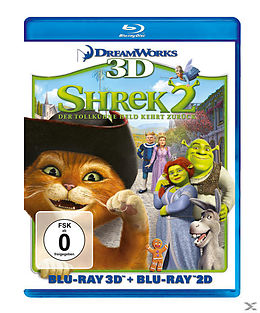 Shrek 2 - Der tollkühne Held kehrt zurück 3D Blu-ray 3D