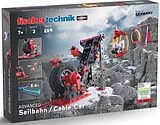 Fischertechnik 564068 - ADVANCED Seilbahn / Cable Car, 3 Modelle, 269 Bauteile, Konstruktionsbaukasten Spiel