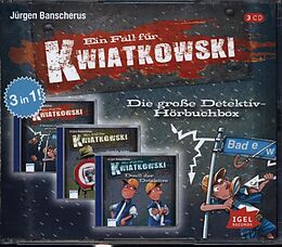 Audio CD (CD/SACD) Ein Fall für Kwiatkowski - Die große Detektiv Hörbuchbox, 3 Audio-CD von Jürgen Banscherus