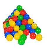 Knorrtoys 56790 - Ballset 300 bunte Plastikbälle für Bällebad, 6 cm Durchmesser Spiel