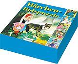 Märchen 70er Jahre 3D-Holzpuzzle Spiel