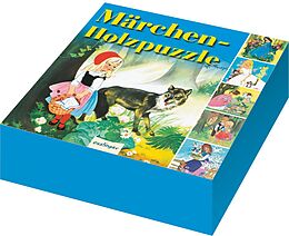 Märchen 70er Jahre 3D-Holzpuzzle Spiel