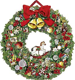 Kalender Festlicher Weihnachtskranz von 