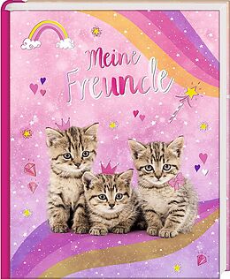 Kartonierter Einband Freundebuch  Cosmic School - Meine Freunde (Kätzchen) von 