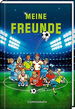 Fester Einband Freundebuch - Meine Freunde - Fußballfreunde von 