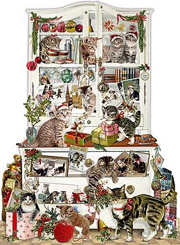 Kalender Wand-Adventskalender - Katzen im Advent von 