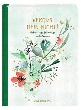 Kalender Immerwährender Geburtstagskalender - Vergiss mein nicht! (All about green) von 