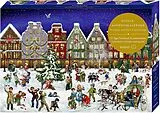 Kalender Puzzle-Adventskalender Winterabend in der Stadt von