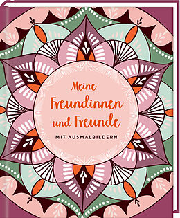 Kartonierter Einband Freundebuch  Meine Freundinnen und Freunde von Ann Kronheimer