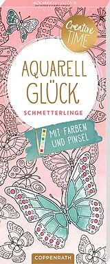 Fester Einband Aquarell-Glück von Marica Zottino