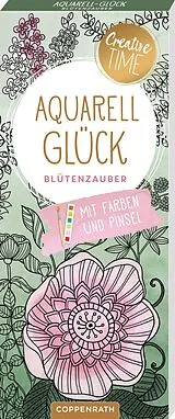 Fester Einband Aquarell-Glück von Marica Zottino