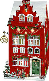 Kalender Aufstell-Adventskalender  Happy Christmas Home (mit LED) von Barbara Behr