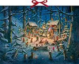 Kalender (Kal) Wand-Adventskalender  Tierischer Chor im Winterwald von Walko