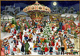 Puzzle - Nostalgischer Weihnachtsmarkt Spiel