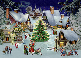 Puzzle - Weihnachten im Dorf Spiel