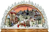 Kalender A3-Wand-Adventskalender  Nostalgischer Lichterbogen von Barbara Behr
