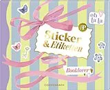 Kartonierter Einband Stickerbuch  Sticker und Etiketten von Marjolein Bastin