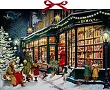 Kalender Wand-Adventskalender  Mein wunderbarer Buchladen von Barbara Behr