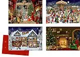 Kalender (Kal) Mini-Adventskalender  Advent voll Nostalgie von Barbara Behr