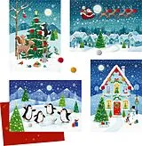 Kalender Mini-Adventskalender  Fröhlicher Advent von Joanne Cave