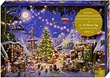 Kalender Puzzle-Adventskalender  Weihnachtsmarkt der Tiere von Walter Kössler