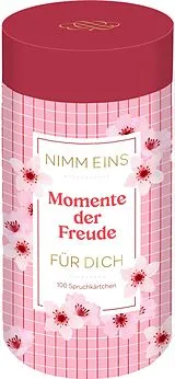 Kartonierter Einband Sprüchedose  Nimm eins! Momente der Freude für dich von 