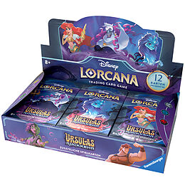 Disney Lorcana Trading Card Game: Ursulas Rückkehr - Booster Display mit 24 Booster Packs (Deutsch) Spiel