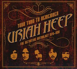 Uriah Heep CD Your Turn To Remember:the Definitive Anthology