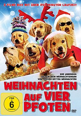 Weihnachten Auf Vier Pfoten (3 Filme Auf 1 DVD) DVD