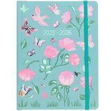  Agenda 2025/2026, DIN A6, La Vie en Rose, Grün von 