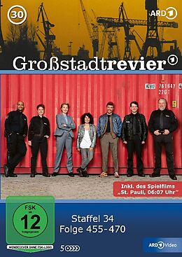 Großstadtrevier - Vol. 30 / Staffel 34 / Folgen 455-470 DVD
