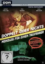 Doppelt oder Nichts & Monolog für einen Taxifahrer DVD