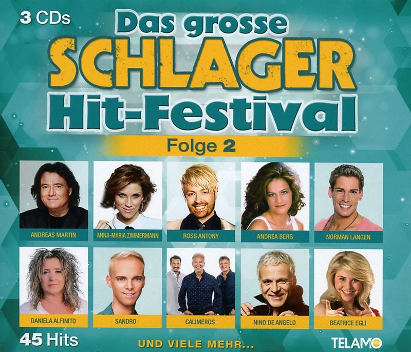 Das Große Schlager Hitfestival, Folge 2 Various CD