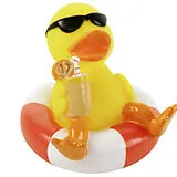Schwimmring Badeente Spiel