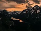 Schneebedeckte Berge - 1.000 Teile (Puzzle) Spiel