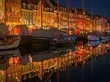 Nyhavn Dänemark - 1.000 Teile (Puzzle) Spiel