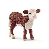 Schleich Hereford Kalb, Kunststoff-Figur Spiel
