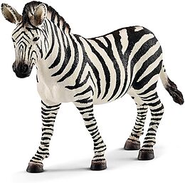 Schleich 14810 - Wild Life, Zebra Stute, Tierfigur Spiel